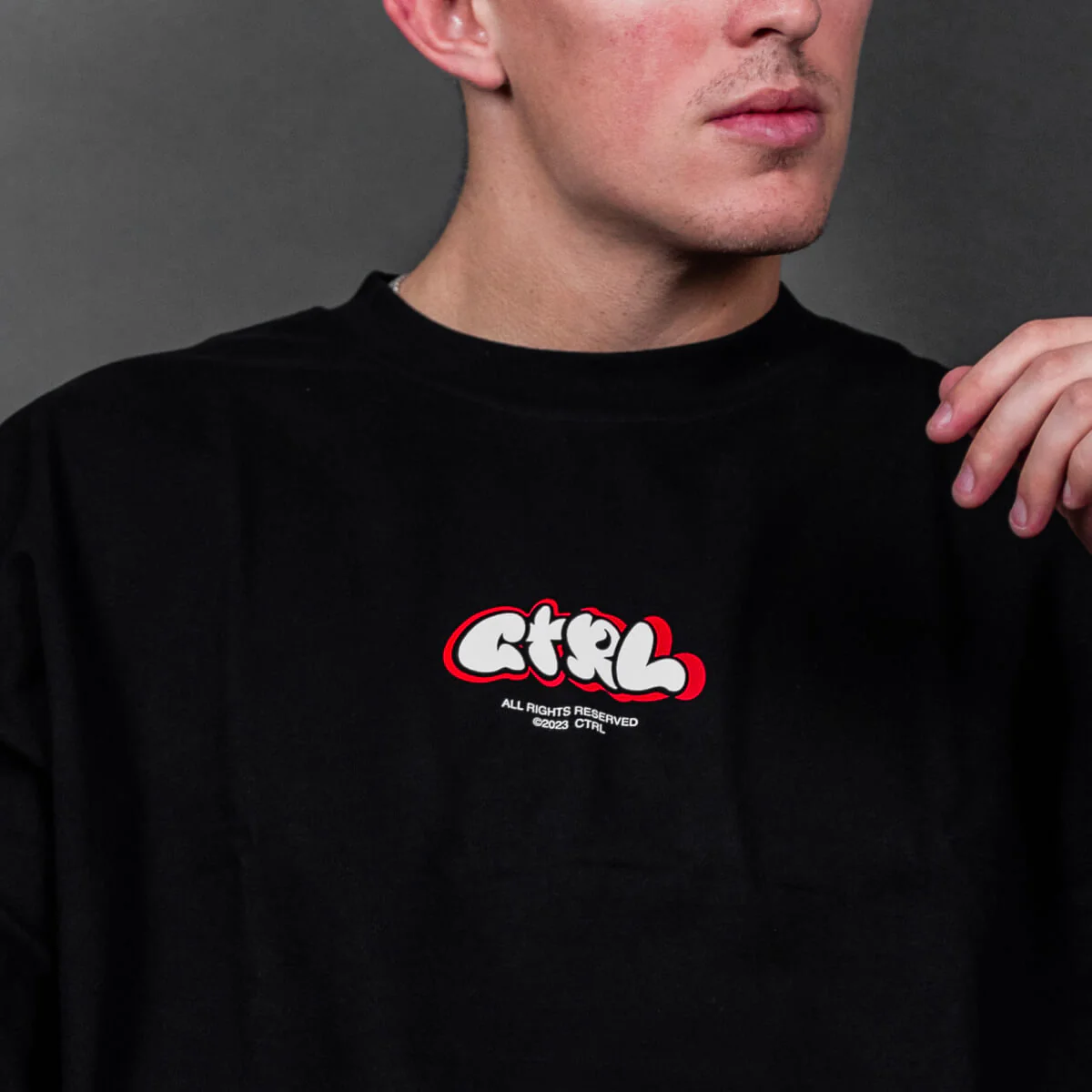 Graffiti Red - Oversized T-Shirt - Image 4